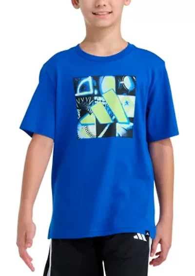 Boys 8-20 Short Sleeve Sport X-Ray Logo T-Shirt