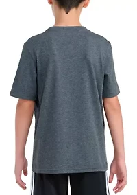 Boys 8-20 Short Sleeve Soccer Drip Heather T-Shirt