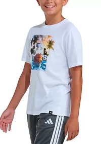 Boys 8-20 Short Sleeve Photoreal Pool Tee