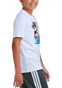 Boys 8-20 Short Sleeve Photoreal Pool T-Shirt