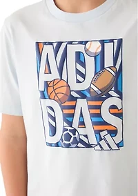 Boys 8-20 Multi Sport Poster Short Sleeve T-Shirt