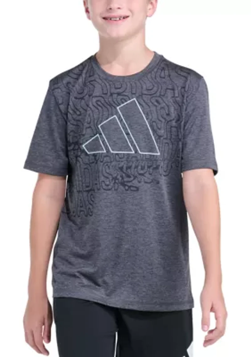 Boys 8-20 Poly Mélange Lineage T-Shirt