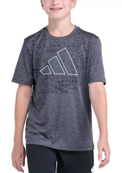 Boys 8-20 Poly Mélange Lineage T-Shirt