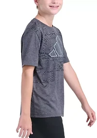Boys 8-20 Poly Mélange Lineage T-Shirt
