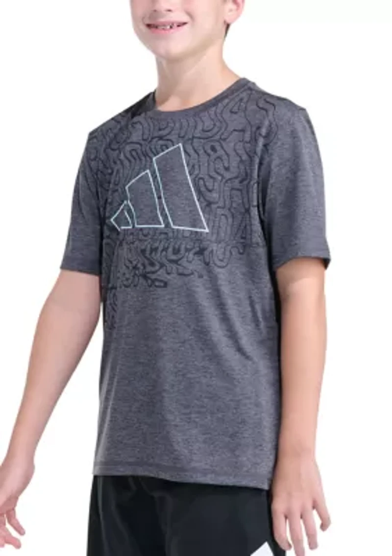 Boys 8-20 Poly Mélange Lineage T-Shirt