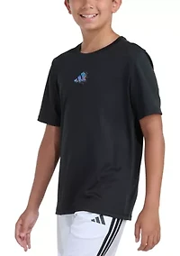 Boys 8-20 Short Sleeve Spray Gradient Poly Graphic T-Shirt