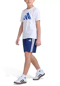 Boys 8-20 Short Sleeve Sportswear Camo Logo Graphic T-Shirt