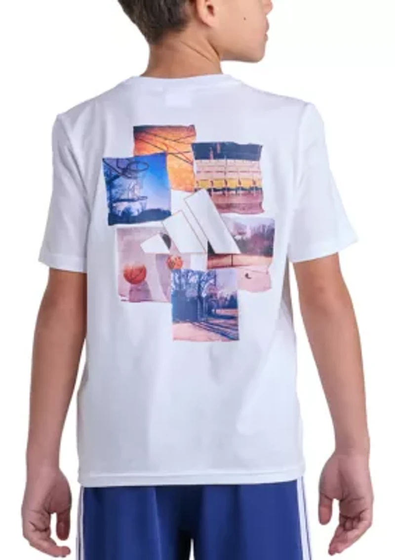 Boys 8-20 Short Sleeve Photoreal Sport Shirt