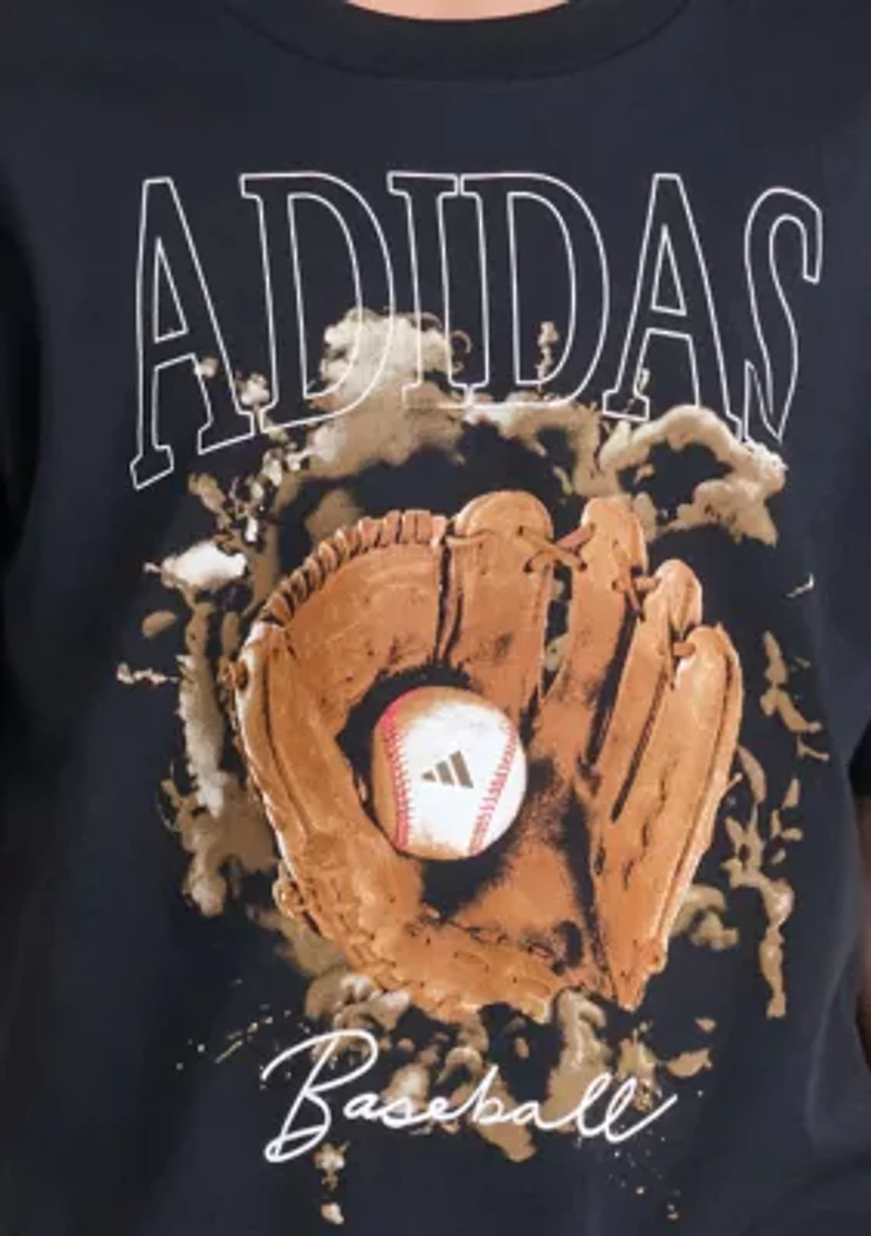 Boys 8-20 Short Sleeve Photoreal Baseball Glove Graphic T-Shirt