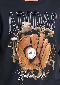 Boys 8-20 Short Sleeve Photoreal Baseball Glove Graphic T-Shirt