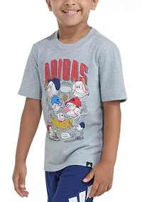 Boys 4-7 Graphic Heather T-Shirt