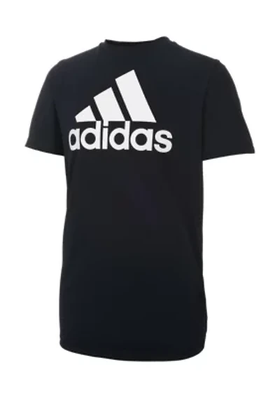 Boys 8-20 Short Sleeve Essential Poly Solid T-Shirt