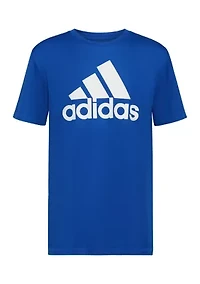 Boys 8-20 Short Sleeve Essential Poly Solid T-Shirt