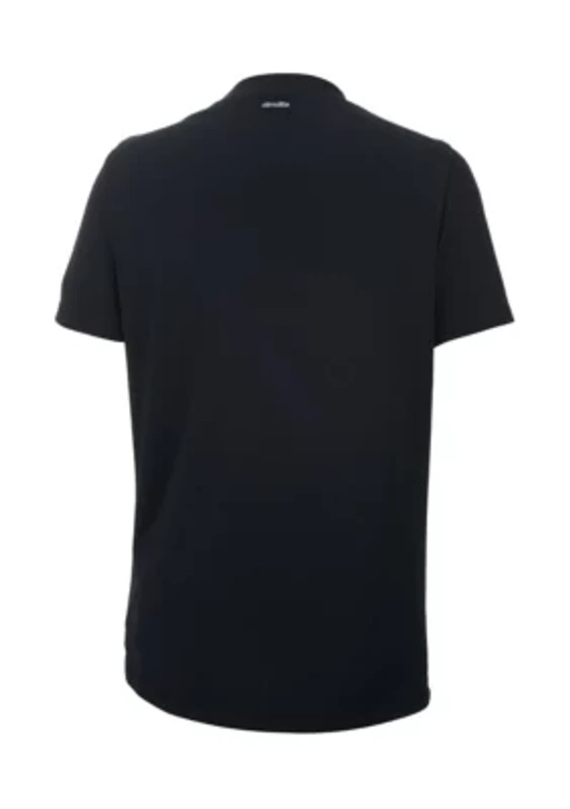 Boys 8-20 Short Sleeve Essential Poly Solid T-Shirt
