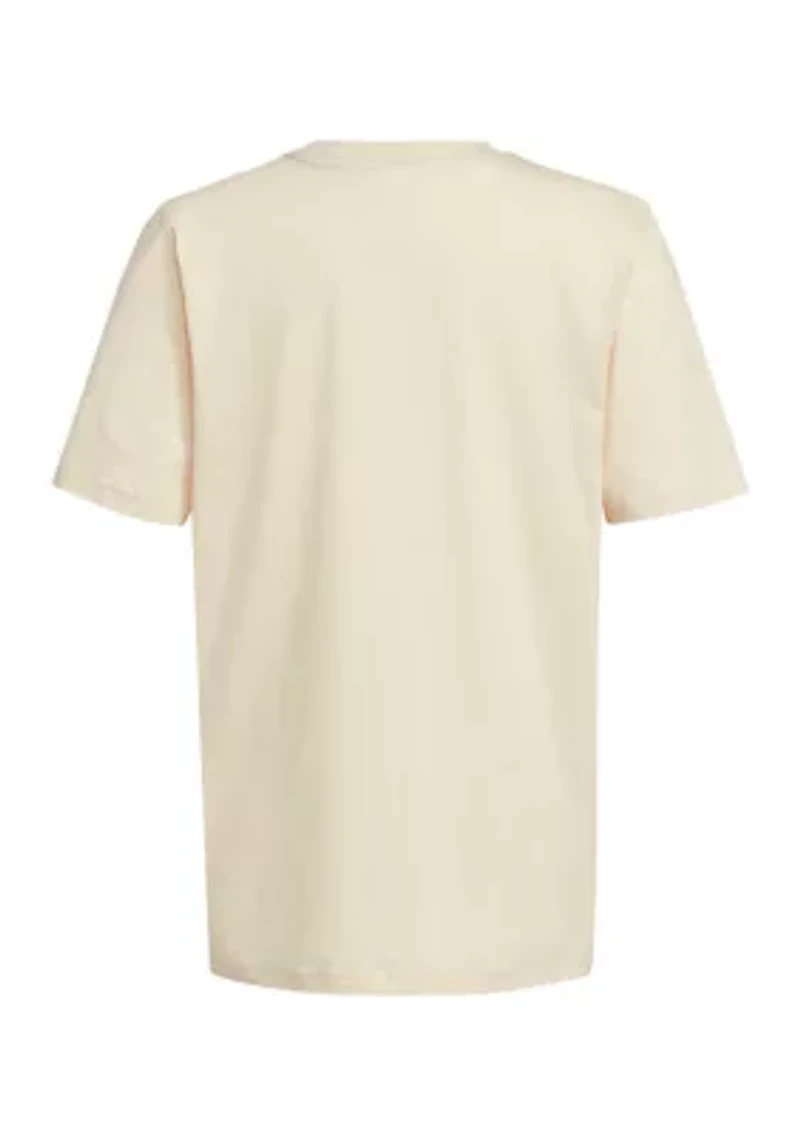 Boys 4-7 Short Sleeve Sportswear Logo Graphic Bubble T-Shirt