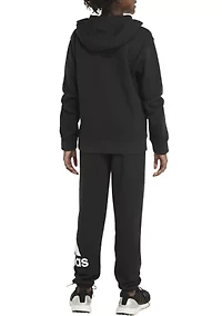 Boys 8-20 Long Sleeve Essential Fleece Hoodie