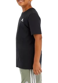 Boys 8-20 Short Sleeve Essential Embroidered Logo T-Shirt