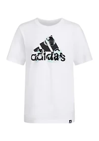 Boys 8-20 Short Sleeve Logo Bubble T-Shirt