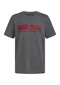 Boys 8-20 Short Sleeve Camo Linear Heather Graphic T-Shirt