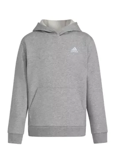 Boys 8-20 Long Sleeve Essential Small Logo Hooded Pullover