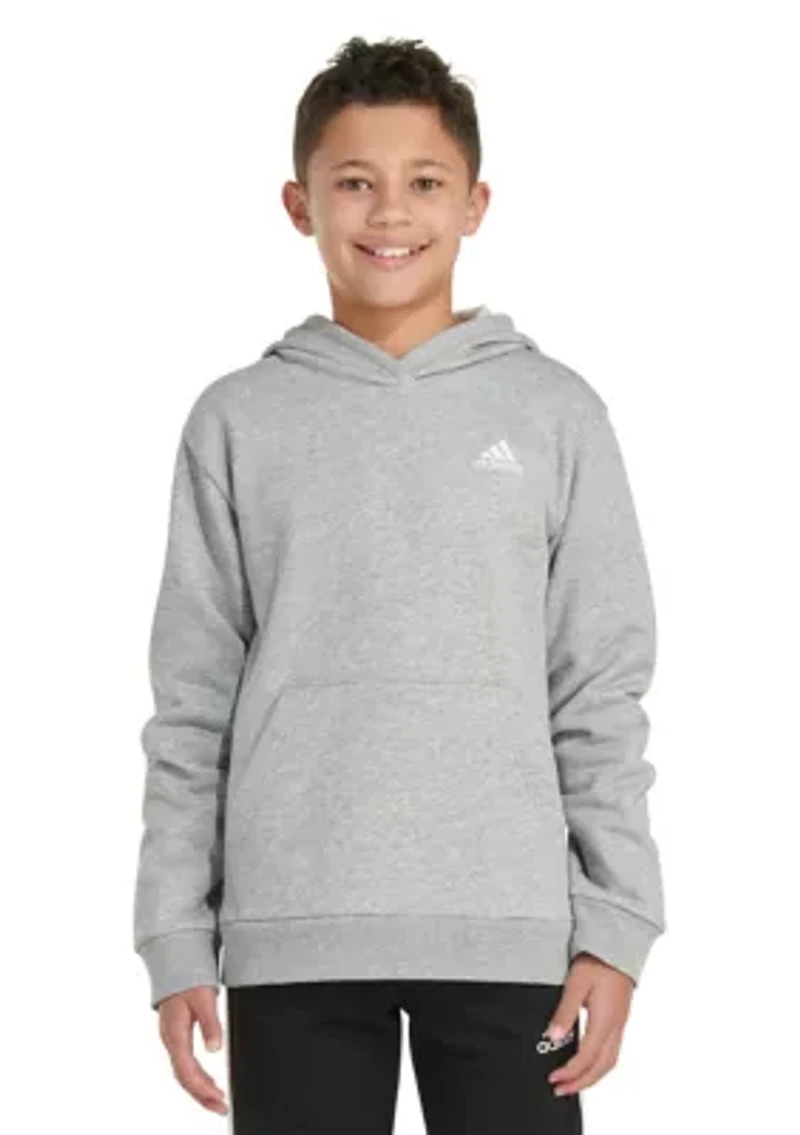 Boys 8-20 Long Sleeve Essential Small Logo Hooded Pullover