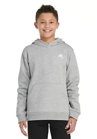 Boys 8-20 Long Sleeve Essential Small Logo Hooded Pullover