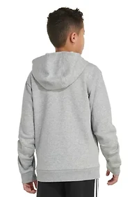 Boys 8-20 Long Sleeve Essential Small Logo Hooded Pullover