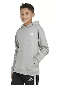 Boys 8-20 Long Sleeve Essential Small Logo Hooded Pullover