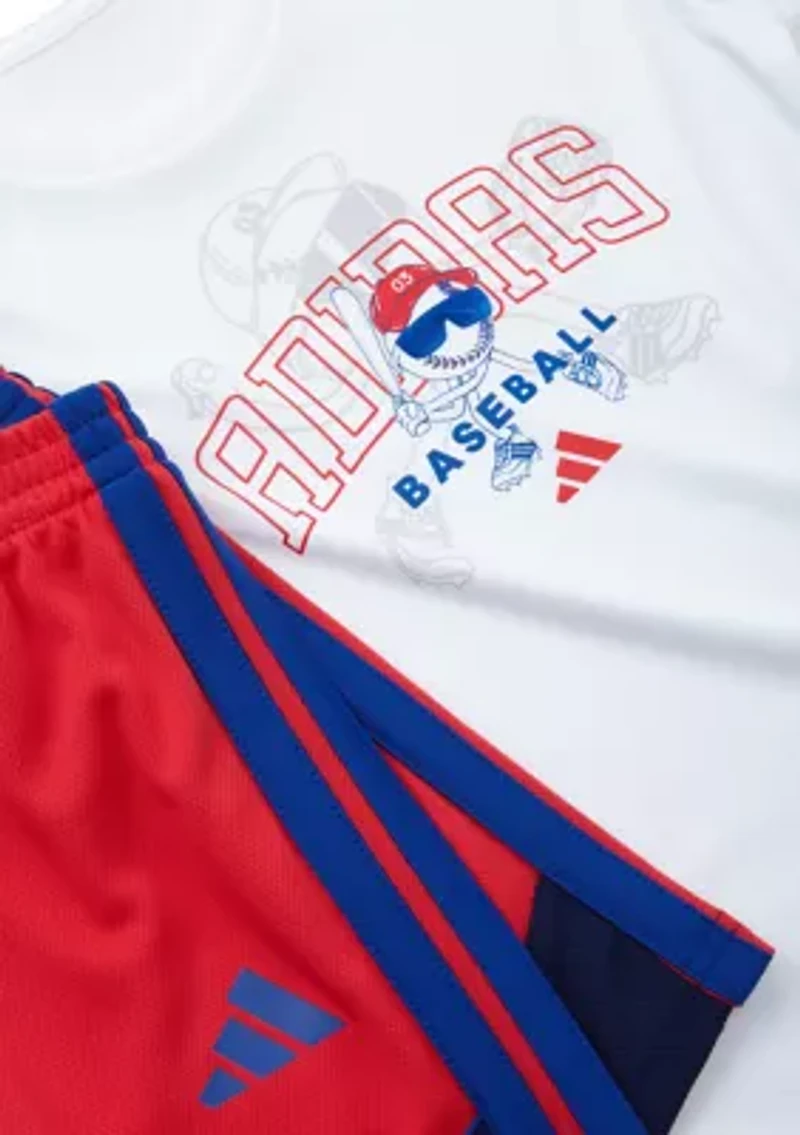 Boys 4-7 Graphic T-Shirt and Short Set