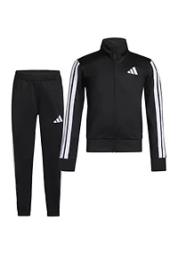 Boys 4-7 2-Piece Long Sleeve Essential 3-Stripe Track Set