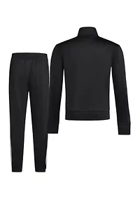 Boys 4-7 2-Piece Long Sleeve Essential 3-Stripe Track Set