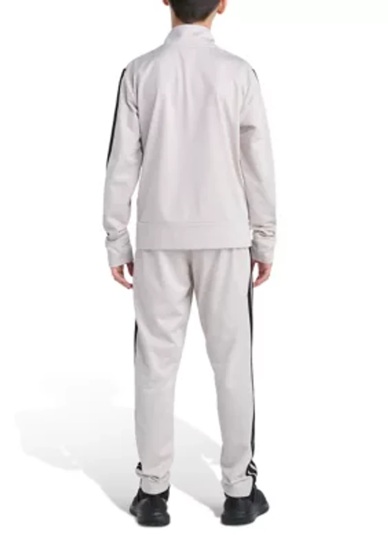 Boys 8-20 2-Piece Long Sleeve 3-Stripes Jacket and Pants Event Set