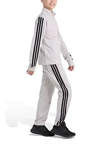 Boys 8-20 2-Piece Long Sleeve 3-Stripes Jacket and Pants Event Set