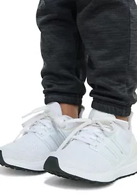 Boys 4-7 2 Piece Fleece 3 Stripe Pullover Hoodie and Jogger Set