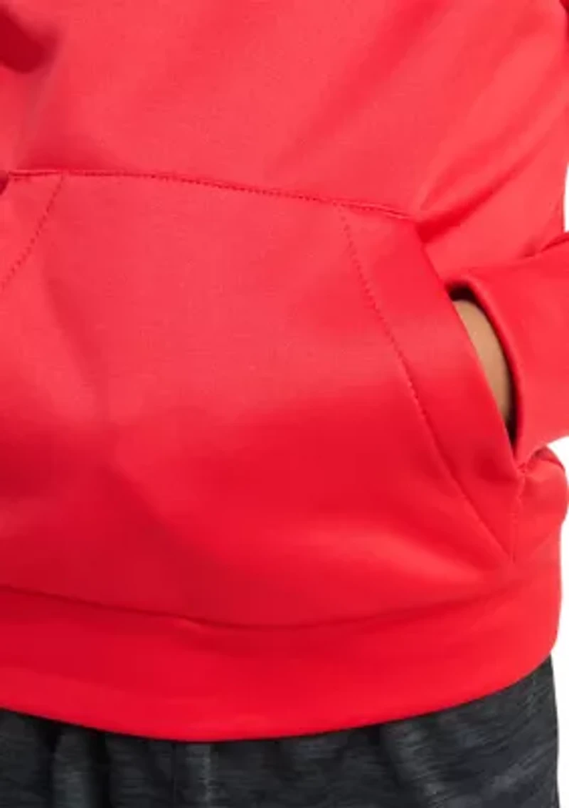 Boys 4-7 2 Piece Fleece 3 Stripe Pullover Hoodie and Jogger Set