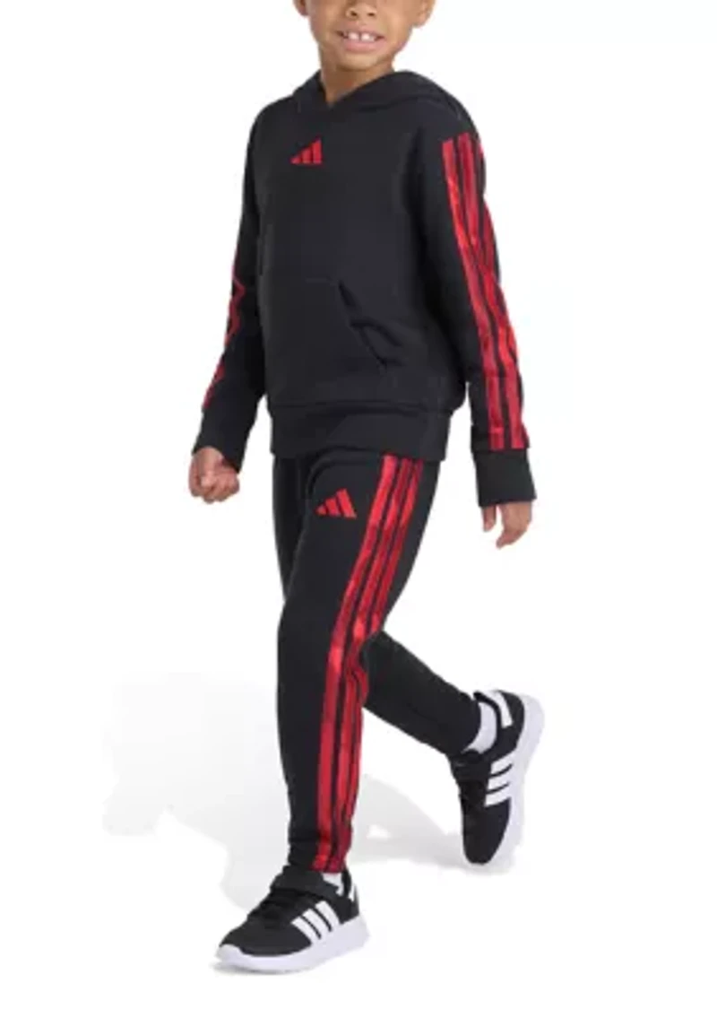 Boys 4-7 2-Piece Long Sleeve Pullover Hoodie and Joggers Set