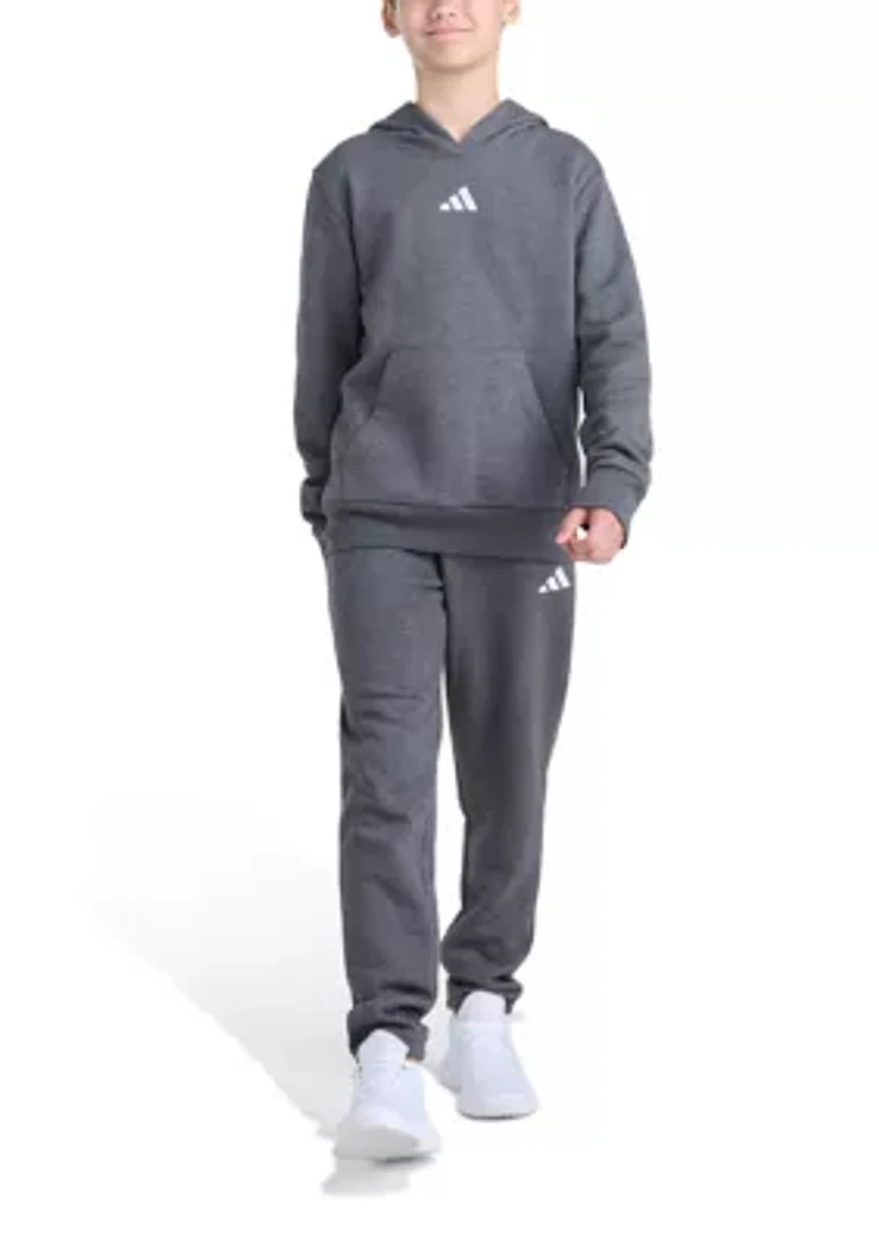 Boys 8-20 Essential Small Logo Heather Set