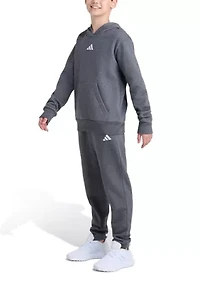 Boys 8-20 Essential Small Logo Heather Set