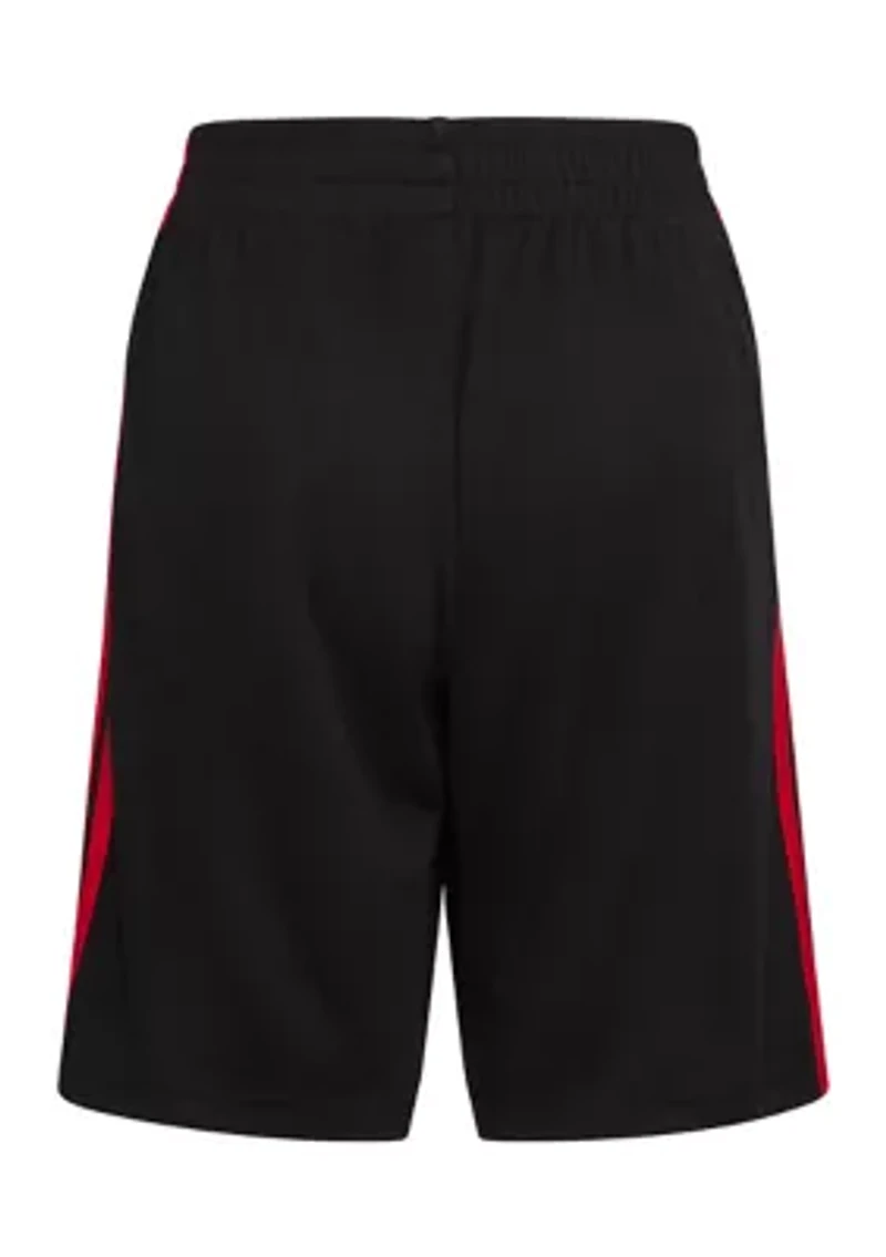 Boys 8-20 Elastic Waistband Essentials 3-Stipe Shorts (Extended Size)