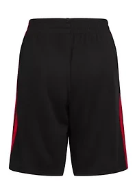 Boys 8-20 Elastic Waistband Essentials 3-Stipe Shorts (Extended Size)