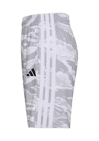 Boys 8-20 Elastic Waistband Tiger Camo Printed Shorts