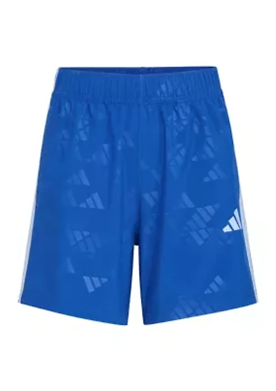 Boys 8-20 Elastic Waistband Allover Printed Legacy Beboss Shorts