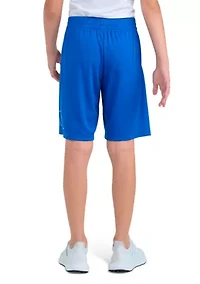 Boys 8-20 Elastic Waistband Essentials Big Logo Shorts
