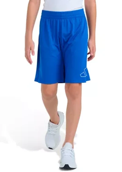 Boys 8-20 Elastic Waistband Essentials Big Logo Shorts