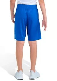 Boys 8-20 Elastic Waistband Essentials Big Logo Shorts