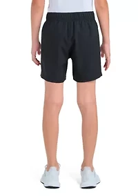 Boys 8-20 Elastic Waistband Essentials Small Logo Woven Shorts