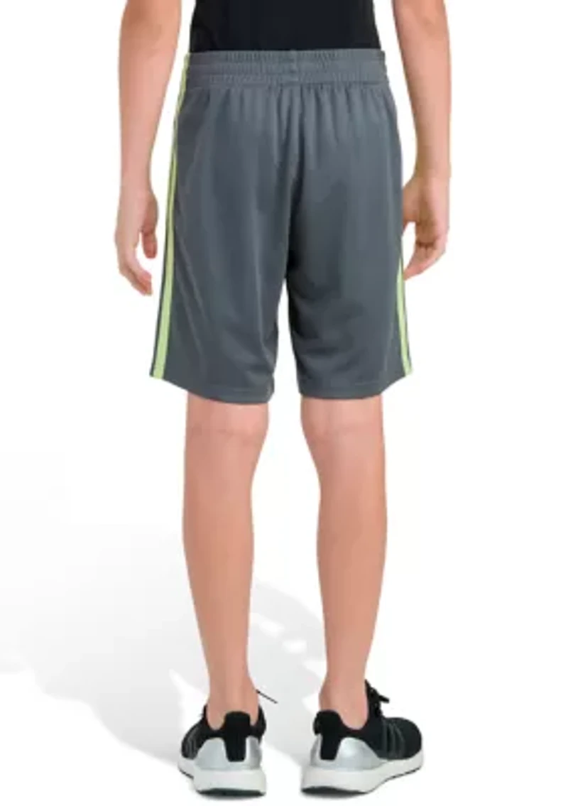 Boys 8-20 Elastic Waistband Essentials 3-Stripe Short