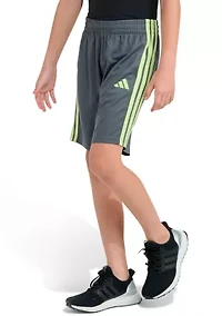 Boys 8-20 Elastic Waistband Essentials 3-Stripe Short