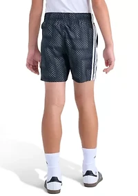 Boys 8-20 Elastic Waistband World Soccer Short