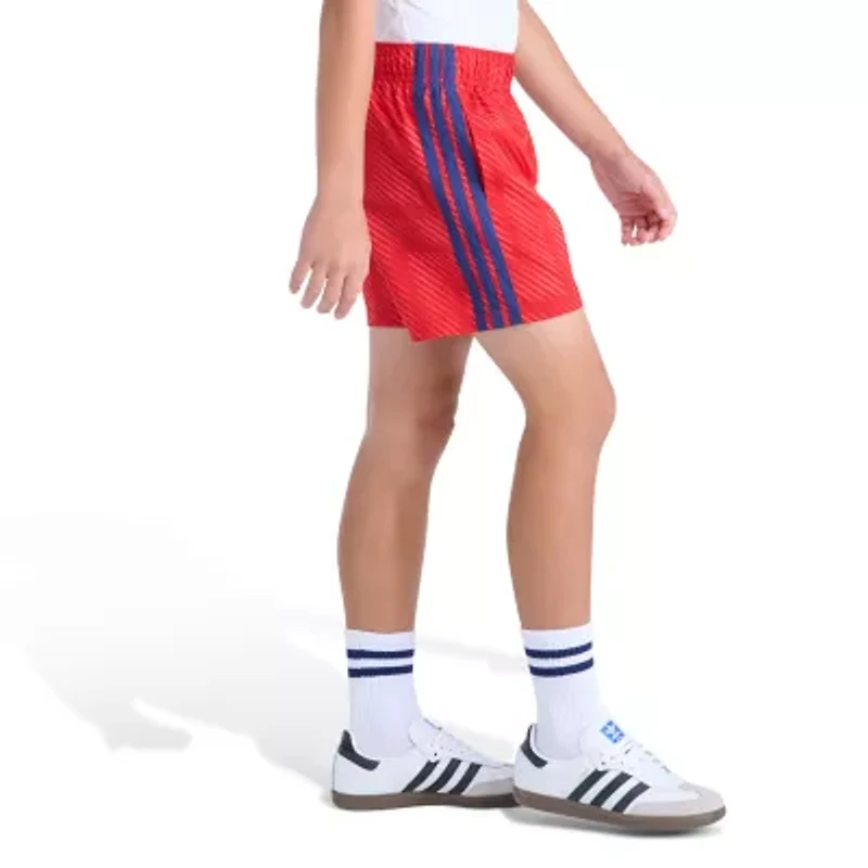 Boys 8-20 Elastic Waistband World Soccer Short